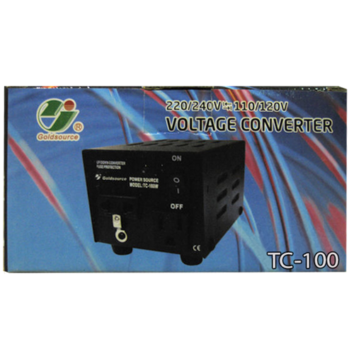 GOLDSOURCE 100 WATTS, 220 / 240V ↔ 110 / 220V CONVERTISSEUR DE TENSION