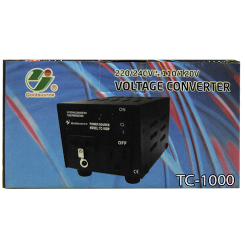 GOLDSOURCE 1000 WATTS, 220 / 240V ↔ 110 / 220V CONVERTISSEUR DE TENSION