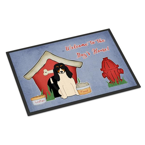 Carolines Treasures BB2798MAT Dog House Collection Swiss Hound Indoor or Outdoor Mat 18 x 0.25 x 27 in.