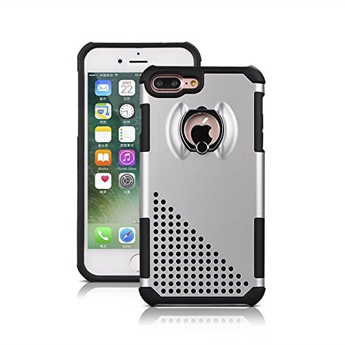Navor Fitted Hard Shell Case for iPhone 7 Plus - Silver
