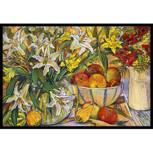 Carolines Treasures DND021MAT Fruit Flowers & Vegetables Indoor or Outdoor Mat 18 x 27
