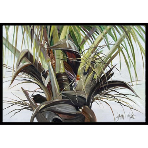Carolines Treasures JMK1130MAT Top Palm Tree Indoor & Outdoor Mat 18 x 27 in.