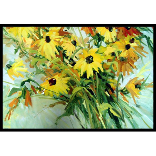 Carolines Treasures PJC1109JMAT Wildflower Bouquet Flowers Indoor & Outdoor Mat 24 x 36 in.