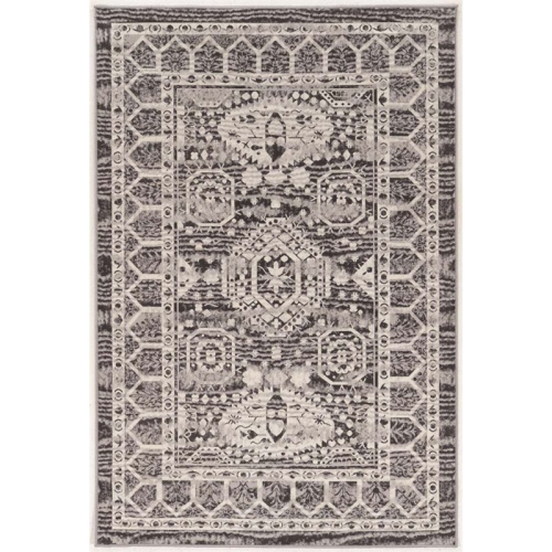 LINON HOME DECOR  Linon Rugvt0421 2 X 10 Ft. Vintage Collection Hamadan Power Loomed Rug - In Grey