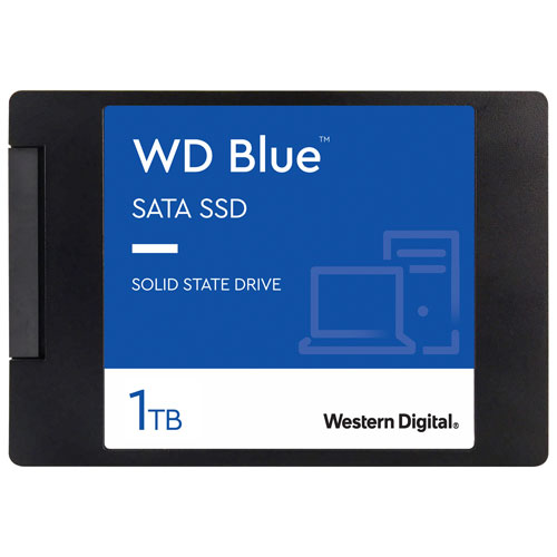 Disque SSD interne SATA III 3D NAND de 1 To Blue de WD