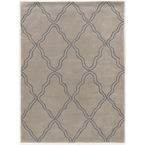 LINON HOME DECOR  Linon Rugta53057 5 X 7 Ft. Trio Picket Hand Tufted Rug - In Grey