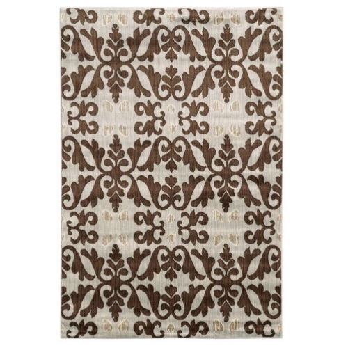LINON HOME DECOR  Linon Rug-Ee3281 8 X 10 Ft. Elegance Florence Indoor Area Rug - In Charcoal