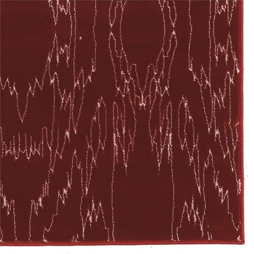 Linon RUGPA0358 5 ft. 3 in. x 7 ft. 6 in. Prisma Electric Indoor Area Rug - Red