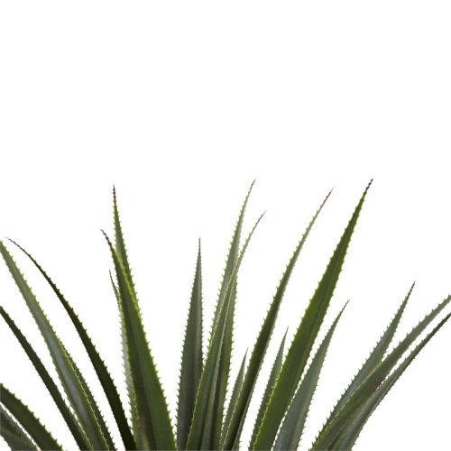 Nearly Natural 48" Spiked Agave Plant with 361 Leaves in Green/Black