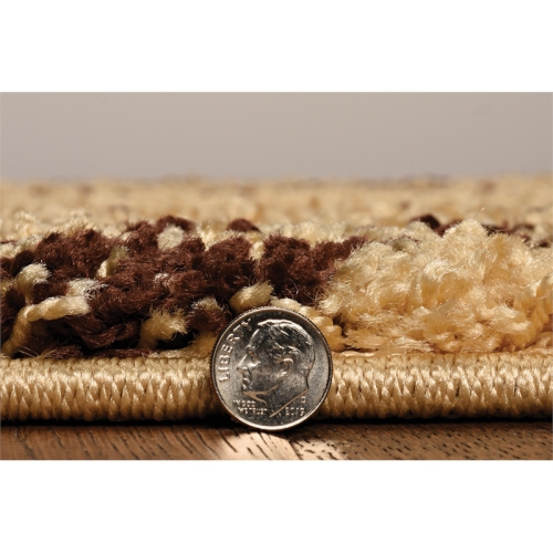 Linon RUGMC0981 8 x 10 ft. Morrocan Atlas Indoor Area Rug - Light Beige