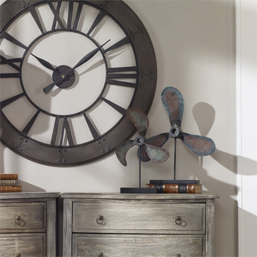 Uttermost Propellers Rust Sculptures