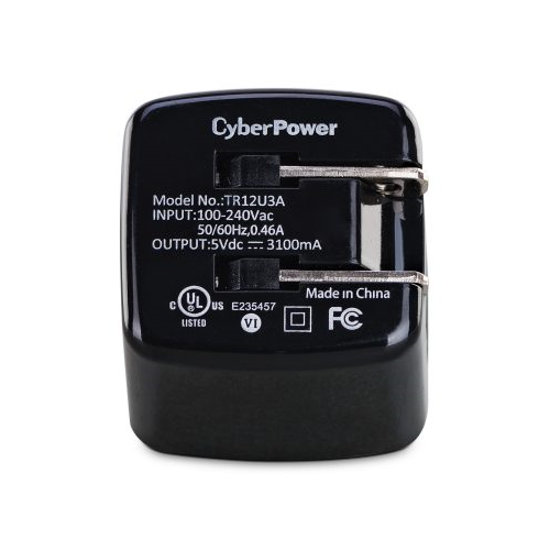 Cyberpower USB Wall Charger (TR12U3A)