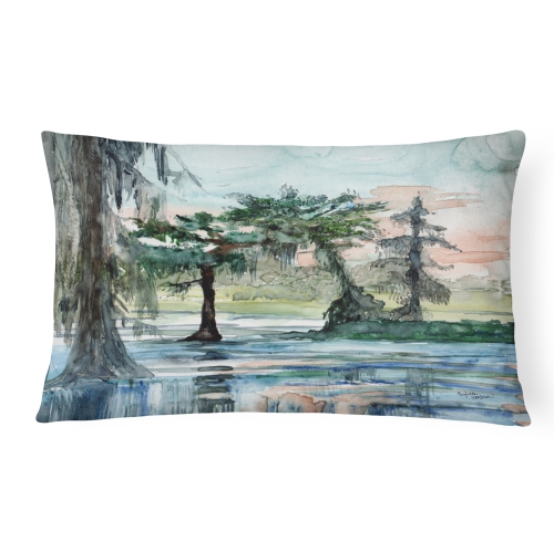 Carolines Treasures 8985PW1216 In the Swamp Fabric Decorative Pillow
