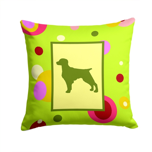 Carolines Treasures CK1017PW1414 14 x 14 in. Boykin Spaniel Fabric Decorative Pillow
