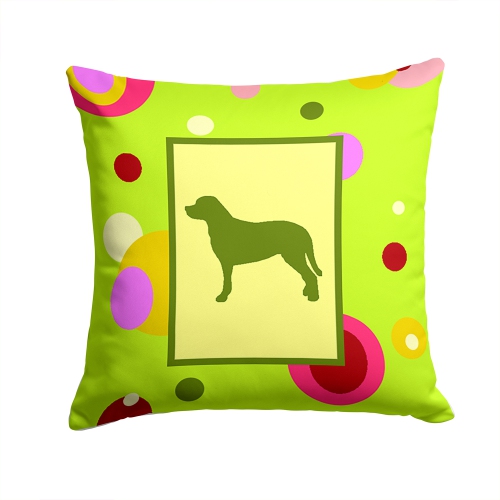 Carolines Treasures CK1082PW1414 Greater Swiss Mountain Dog Decorative Indoor & Outdoor Fabric Pillow