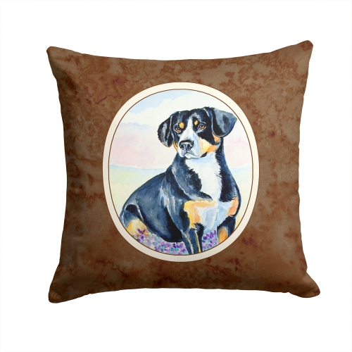 Carolines Treasures 7030PW1414 Entlebucher Mountain Dog Fabric Decorative Pillow