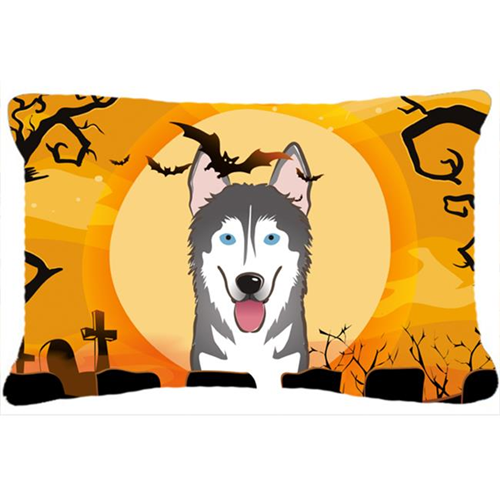 Carolines Treasures BB1776PW1216 coussin décoratif en tissu d'Halloween Alaskan Malamute