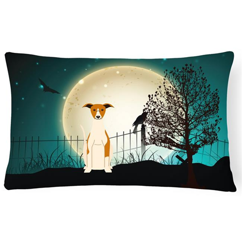 Carolines Treasures BB2289PW1216 coussin décoratif en toile de cippet d'Halloween