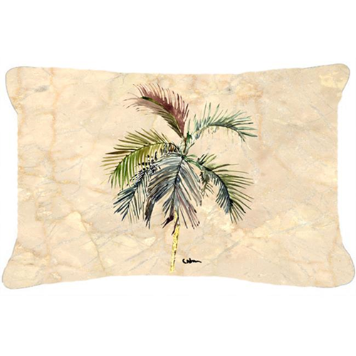 Carolines Treasures 8483PW1216 12 x 16 In. Palm Tree Indoor & Outdoor Fabric Decorative Pillow