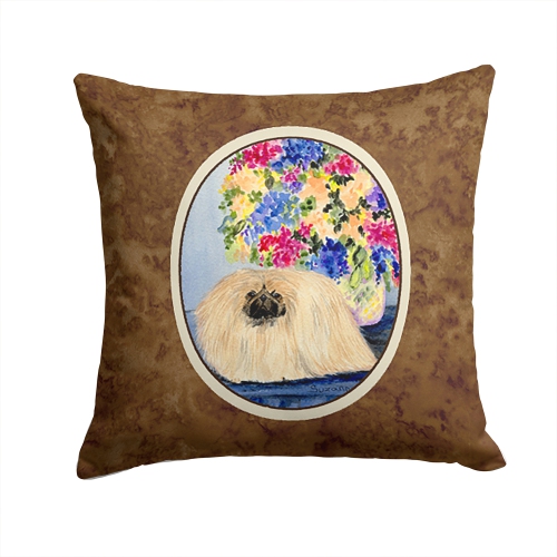 Carolines Treasures SS8315PW1414 Pekingese Decorative Indoor & Outdoor Fabric Pillow