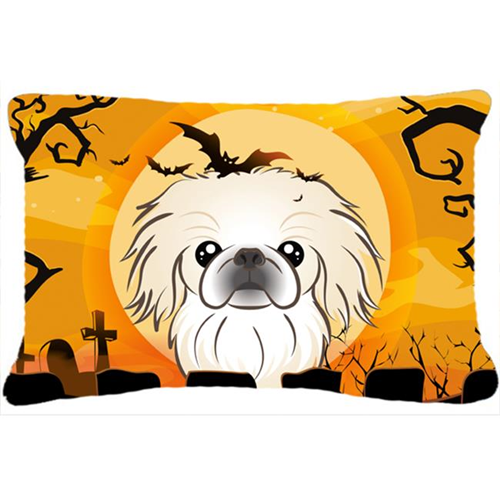 Coussin décoratif en tissu à la pékèse d’Halloween « Carolines Treasures » BB1779PW1216