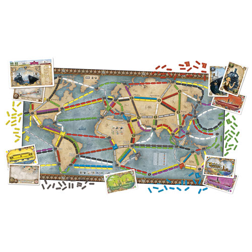Ticket to Ride: Rails & Sails Board Game