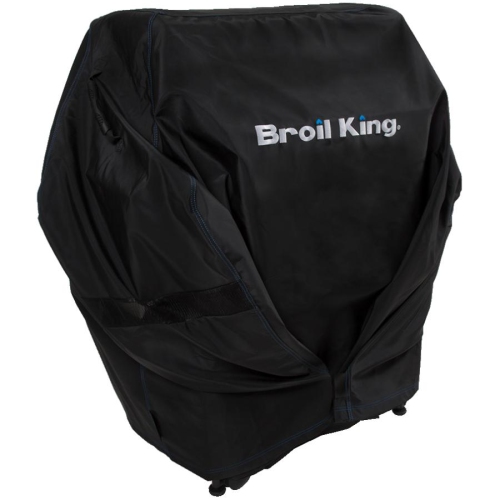 BROIL KING 58" X 21.5" X 46" PVC Barbecue Cover, with Polyester Backing
