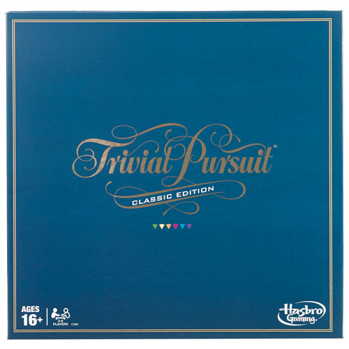 Jeu de société Trivial Pursuit: Classic Edition de Hasbro - Anglais
