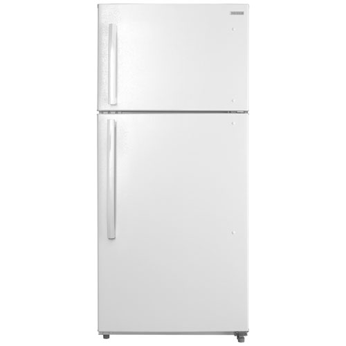 Insignia 30" 18 Cu. Ft. Top Freezer Refrigerator w/ LED Lighting -White -Only at Best Buy