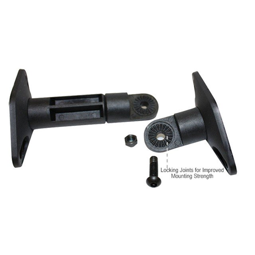 Boost Industries CWSM-B Universal Home Theater Speaker Brackets, Tilt, Swivel