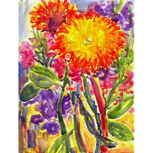 Carolines Treasures 6077GF 11 x 15 in. Flower - Aster Garden Size Flag