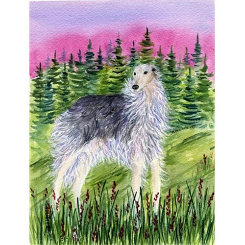 Carolines Treasures SS8227CHF Borzoi Canvas Flag - House Size 28 x 40 in.