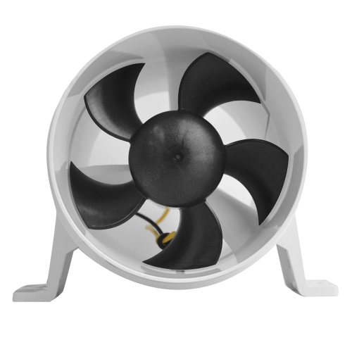 ATTWOOD MARINE  Attwood Turbo 4000 Series Ii Water-Resistant In-Line Blower - 12V - In White