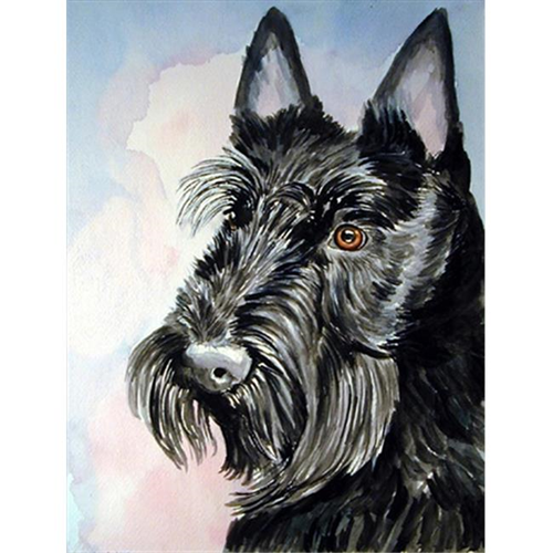 Carolines Treasures 7047CHF Scottish Terrier Flag Canvas House Size