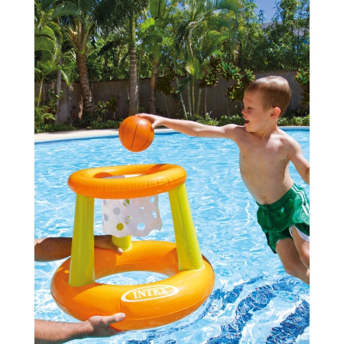 Inflatable Floating Basketball Hoop