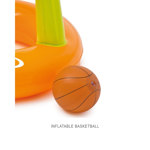 Inflatable Floating Basketball Hoop