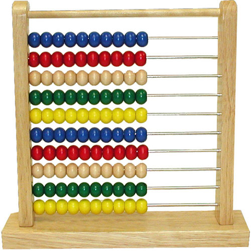 LIGHTS CAMERA  Interaction Lci493 Wooden Abacus It's educational, my kids love it and will keep interested in it