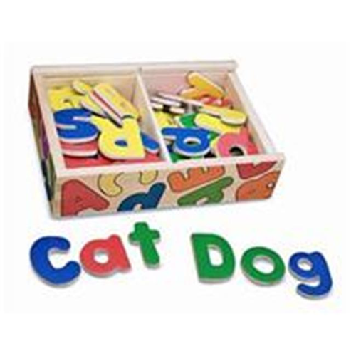 MELLISA N DOUG  Melissa Doug 448 Magnetic Wooden Alphabet Best magnets around!!