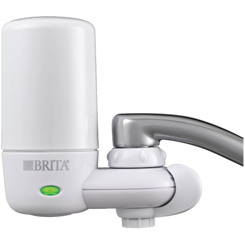 BRITA  42201 Faucet Filter System- Electronic Filter-Change Indicator- 4/carton