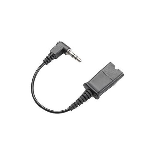 CABLE ASSY, 3.5mm, RIGHT ANGLE PLUG, QD