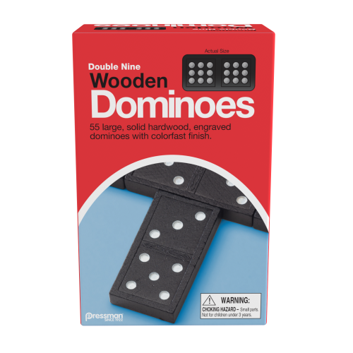 PRESSMAN TOYS PRE162112 DOUBLE NINE DOMINOES
