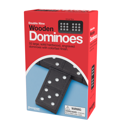 PRESSMAN TOYS PRE162112 DOUBLE NINE DOMINOES