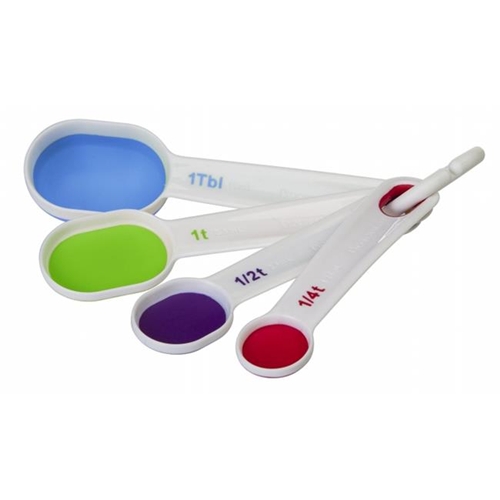 PROGRESSIVE  Ba-555 Collapsible Measuring Spoons Assorted Color