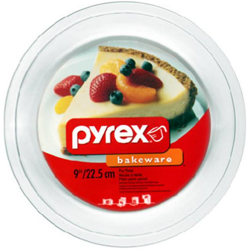 Pyrex 6001003 9 in. Glass Pie Plate - Pack Of 6