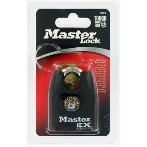 Master Lock 1-.50in. EX Series Shrouded Padlock 3DEX