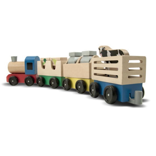 Wooden Farm Train