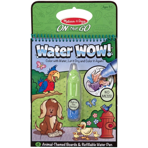 MELISSA & DOUG  Water Wow - Animals Love these books - they keep my 3 yr old and 6 yr old busy