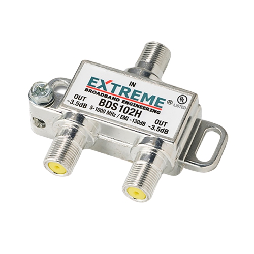 Extreme 2 Way Digital Coaxial Splitter - BDS102H