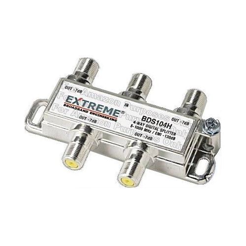 Extreme 4 Way Digital Coaxial Splitter - BDS104H | Best Buy Canada