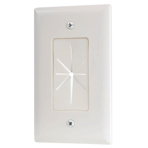 AUDIOVOX  Vh64R Pass Thru Wall Plate - In White